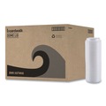  | Boardwalk BWKHOTWH8 Plastic Hot Cup Lids for 8 oz. Hot Cups - White (50/Sleeve, 20 Sleeves/Carton) image number 0