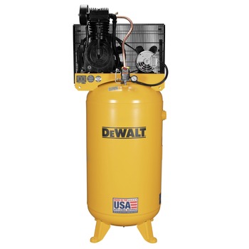 AIR COMPRESSORS | Dewalt 80 Gallon 2 Stage 175 Maximum PSI 14.6 SCFM @ 100 PSI Oil-Lubricated Vertical Air Compressor - DXCM803.COM