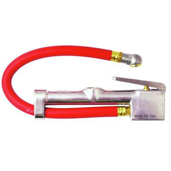 PRODUCTS | Milton Industries 1-Head Air Chuck 15 in. Hose Tire Inflator Gauge - S-505