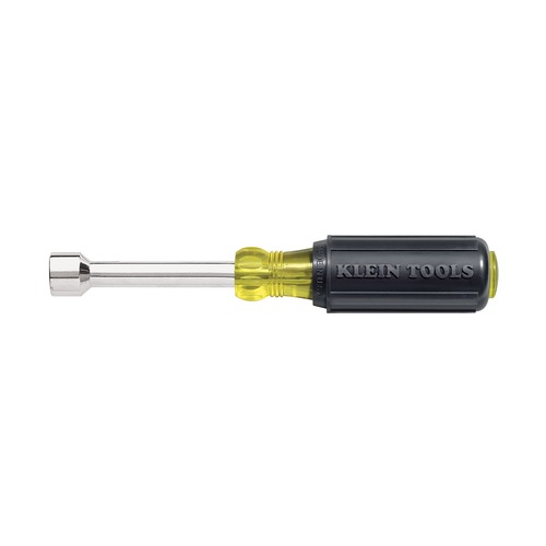 Nut Drivers | Klein Tools 630-5/16 Nut Driver, Made in USA, 5/16-Inch Tip Nut Driver with 3-Inch Hollow Shaft, Cushion Grip Handle image number 0