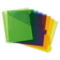July Member-Exclusive Offer Save 10% off on One Item | Avery 11903 Big Tab 11.13 in. x 9.25 in. 8-Tab Insertable Plastic 1-Pocket Dividers - Assorted (1-Set) image number 1