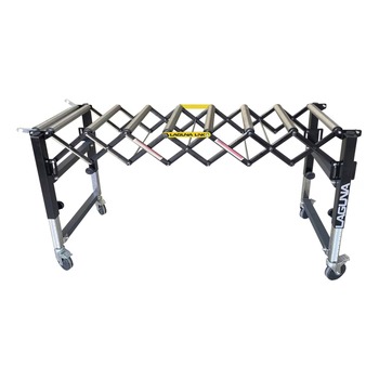 MATERIAL HANDLING | Laguna Tools XP 14 14 in. Flexible Roller Conveyor Table - XP1401
