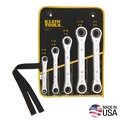 Box Wrenches | Klein Tools 68221 5-Piece 10 Sizes SAE Ratcheting Box Wrench Set image number 9