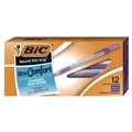 July Member-Exclusive Offer Save 10% off on One Item | BIC GSMG11-PE Round Stic Grip Xtra Comfort Medium 1.2 mm Stick Easy-Glide System Ballpoint Pen - Purple Ink/Gray/Purple Barrel (1-Dozen) image number 0