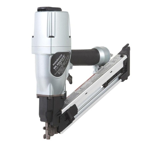 Air Framing Nailers | Metabo HPT NR65AK2SM 36-Degree 2-1/2 in. Strap-Tite Fastening System Metal Connector Strip Nailer with Short Magazine image number 0