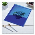 July Member-Exclusive Offer Save 10% off on One Item | Avery 47811 20-Sheet Capacity 11 in. x 8.5 in. Plastic Two-Pocket Folder - Translucent Blue image number 4