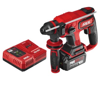 ROTARY HAMMERS | Skil 20V PWRCORE 20 Brushless Lithium-Ion 7/8 in. Cordless Rotary Hammer Kit (5 Ah) - RH1704-1A