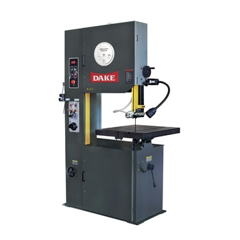 BAND SAWS | Dake 220V 3-Phase 26 in. Throat Vertical Bandsaw with Electric Power Table - D-987032