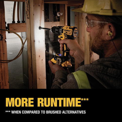 Dewalt 20V MAX XR Lithium Ion Compact 1 2 in. Cordless Compact Drill Driver Kit with Tool Connect 2 Ah DCD792D2