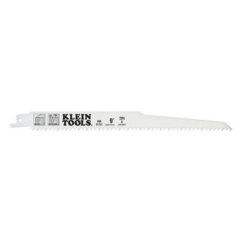 RECIPROCATING SAW BLADES | Klein Tools 31751 5-Piece 6 TPI 9 in. Reciprocating Saw Blades
