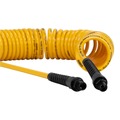 Presidents' Day Sale! Save $35 off $199! | Dewalt DXCM012-0242 1/4 in. MNPT 25 ft. Polyurethane Recoil Hose With Bend Restrictors image number 2