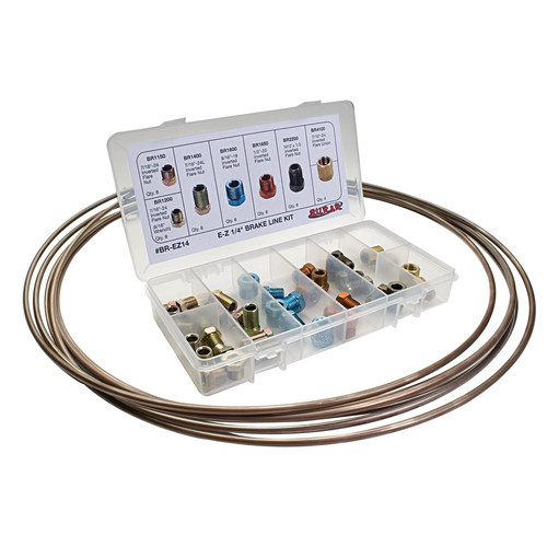 Automotive | SUR&R Auto BREZ14 1/4 in. Brake Line Replacement Kit with 25 ft. Brake Tube image number 0