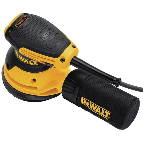 Dewalt Variable Speed Random Orbital Sander with Pad and Bag
