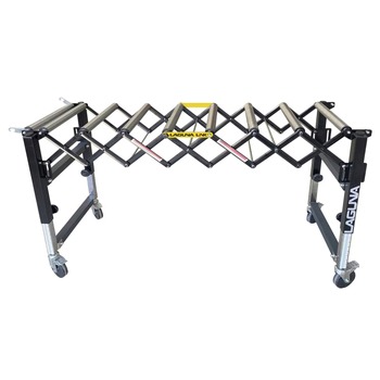 MATERIAL HANDLING | Laguna Tools XP 20 20 in. Flexible Roller Conveyor Table - XP2001