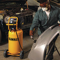 Portable Air Compressors | Factory Reconditioned Dewalt D55168R 1.6 HP 15 Gallon Oil-Free Wheeled Portable Workshop Air Compressor image number 7