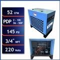 Air Drying Systems | California Air Tools RD-91503 220V 1-Phase 52 CFM 29 to 145 PSI High-Efficiency Non-Recycling 98% Refrigerated Air Dryer image number 6