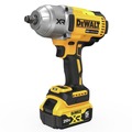 DeWALT 20V MAX System | Factory Reconditioned Dewalt DCF900P1R 20V MAX XR Brushless Lithium-Ion 1/2 in. Cordless High Torque Impact Wrench Kit with Hog Ring Anvil (5 Ah) image number 2