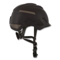 Hard Hats | MSA 10194798 V-Gard H1 Fas-Trac III Pivot Novent ANSI EN397 Safety Helmet -  Black image number 3