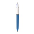  | BIC MM11 AST 4-Color Medium 1 millimeter Retractable Ballpoint Pen - Multicolor Ink/Blue/White Barrel image number 0