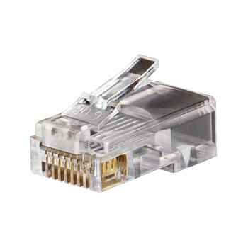 POWER TOOL ACCESSORIES | Klein Tools VDV826-611 100-Piece RJ45/ CAT5e Modular Data Plug Set - Clear