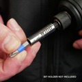 Drill Driver Bits | Wiha Tools 70002 2-Piece TerminatorBlue 1 in. Phillips No. 2 Impact Bit image number 3
