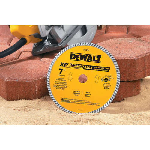 Dewalt 4 in. XP Turbo Diamond Blade DW4702