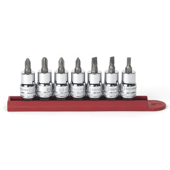 SCREWDRIVERS | GearWrench 7-Piece Screwdriver Bit Socket Set - 80577