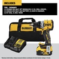 Drill Drivers | Dewalt DCD800P1 20V MAX XR Brushless Lithium-Ion 1/2 in. Cordless Drill Driver Kit (5 Ah) image number 1