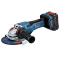Angle Grinders | Bosch GWS18V-13PB14 18V PROFACTOR Brushless Lithium-Ion 5 - 6 in. Cordless Angle Grinder Kit with Paddle Switch (8 Ah) image number 2