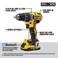 Drill Drivers | Dewalt DCD792D2 20V MAX XR Lithium-Ion Compact 1/2 in. Cordless Compact Drill Driver Kit with Tool Connect (2 Ah) image number 6