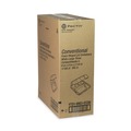 Percentage Off | Pactiv Corp. YTD19903ECON 9.13 in. x 9 in. x 3.25 in. 3 Compartment Dual Tab Lock Economy Vented Foam Hinged Lid Containers - White (150/Carton) image number 4