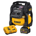 Portable Air Compressors | Dewalt DCC2560T1 60V MAX FLEXVOLT 2.5 Gallon Oil-Free Pancake Air Compressor Kit image number 1