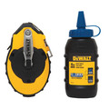 Marking and Layout Tools | Dewalt DWHT47373L Chalk Reel Kit with 4 oz. Blue Chalk image number 0