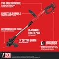  | Factory Reconditioned Craftsman CMCST900D1R 20V WEEDWACKER Automatic Feed Lithium-Ion 13 in. Cordless String Trimmer/Edger Kit (2 Ah) image number 6