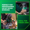Plunge Base Routers | Metabo HPT M3612DAM MultiVolt 36V Brushless Lithium-Ion Cordless Plunge Router Kit (2.5 Ah) image number 7
