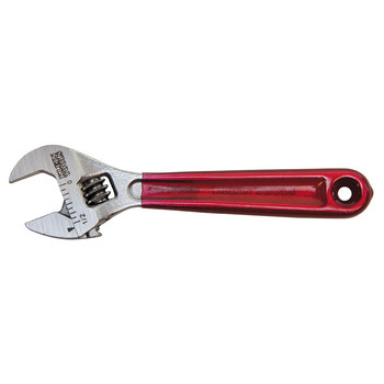 ADJUSTABLE WRENCHES | Klein Tools 4 in. Plastic Dipped Adjustable Wrench - Transparent Red Handle - D506-4