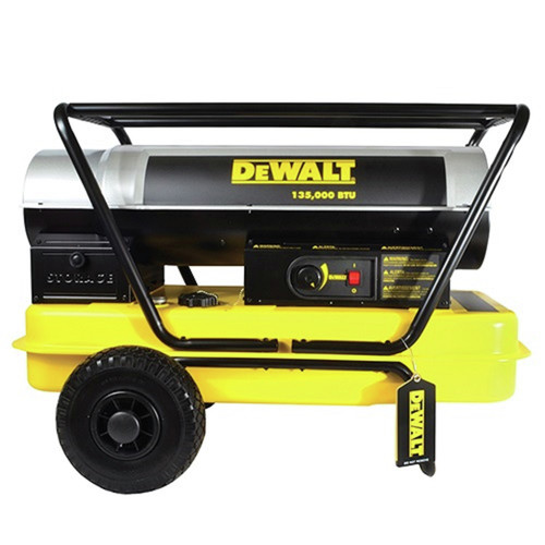 Construction Heaters | Dewalt DXH135HD 135,000 BTU Forced Air Kerosene Construction Heater image number 0