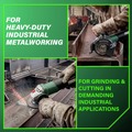 Angle Grinders | Metabo HPT 646646420 Brushless WEPBA 20-150 6 in. Quick DS Angle Grinder image number 6