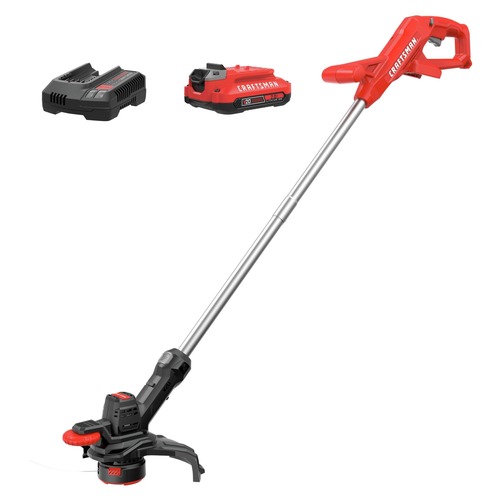  | Factory Reconditioned Craftsman CMCST915D1R V20 Lithium-Ion 10 in. Cordless WEEDWACKER String Trimmer and Edger Kit (2 Ah) image number 0