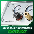 Portable Air Compressors | Metabo HPT EC28MM 1-Gallon Oil-Free Portable Quiet Air Compressor image number 6