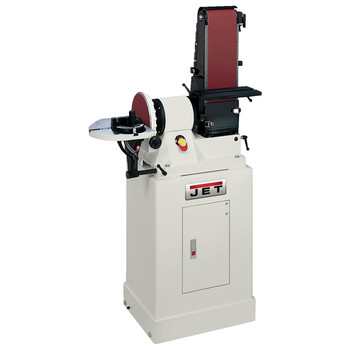 SANDERS AND POLISHERS | JET JSG-96CS 6 in. x 48 in. Belt / 9 in. Disc Combination Sander with Closed Stand - JT9-708597K