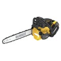 Save 10% off one item | Dewalt DCCS674X2 60V MAX Top Handle Lithium-Ion 14 in. Cordless Chainsaw Kit with 2 Batteries (9 Ah) image number 1