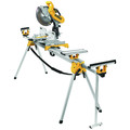 Miter Saw Accessories | Dewalt DWX723 9 in. x 151 in. x 32 in. Heavy Duty Miter saw Stand - Silver image number 5