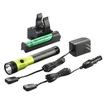 PRODUCTS | Streamlight Stinger LED HL Rechargeable Flashlight with PiggyBack Charger (Lime Green) - 75478