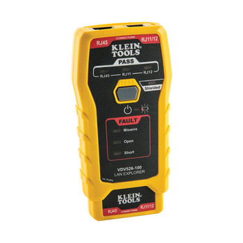 ELECTRICAL TOOLS | Klein Tools LAN Explorer Cordless LAN Cable Tester/ VDV Tester Kit with Remote - VDV526-100