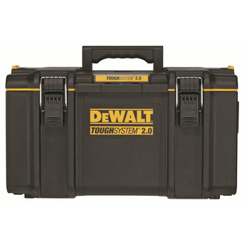  | Dewalt TOUGHSYSTEM 2.0 Toolbox - Large, Black - DWST08300