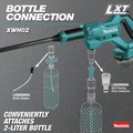 Pressure Washers | Makita XWH02Z 18V LXT Lithium-Ion 320 PSI 0.7 GPM Cordless Power Cleaner (Tool Only) image number 4