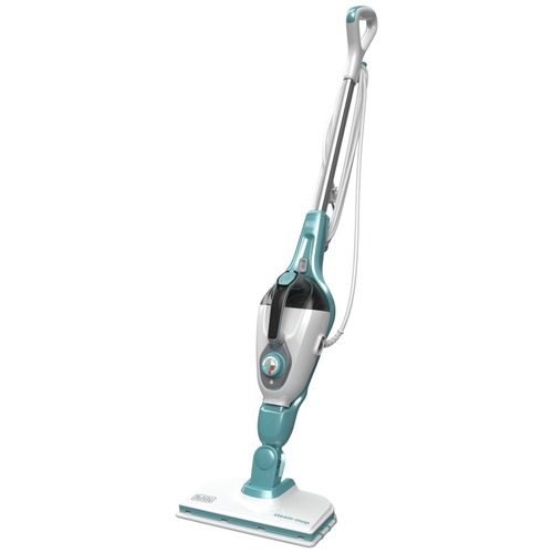 Clearance Center | Black & Decker HSMC1321 120V 5-in-1 Electric Corded Steam Mop and Portable Steamer - Blue and White image number 0