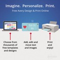 July Member-Exclusive Offer Save 10% off on One Item | Avery 05408 0.75 in. Diameter Removable Multi-Use Labels for Inkjet/Laser Printers - White (24/Sheet, 42 Sheets/Pack) image number 2