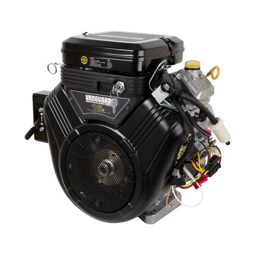 Replacement Engines | Briggs & Stratton 305447-0610-G1 479cc Vanguard Series Engine with 1 in. Tapped 3/8 - 24 Keyway Crankshaft (CARB) image number 0